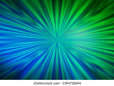 Light Blue, Green vector abstract template. Shining colorful illustration in a Brand new style. Brand new style for your business design.