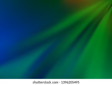 Light Blue, Green vector abstract blurred background. An elegant bright illustration with gradient. The best blurred design for your business.