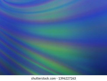 Light Blue, Green vector abstract blurred pattern. Glitter abstract illustration with an elegant design. Brand new design for your business.