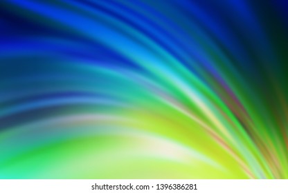 Light Blue, Green vector abstract bright template. Abstract colorful illustration with gradient. Smart design for your work.