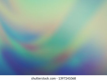 Light Blue, Green vector abstract bright background. Modern geometrical abstract illustration with gradient. The best blurred design for your business.