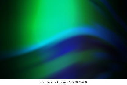 Light Blue, Green vector abstract blurred layout. New colored illustration in blur style with gradient. New style for your business design.