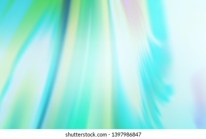 Light Blue, Green vector abstract bright template. An elegant bright illustration with gradient. New way of your design.