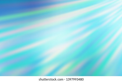 Light Blue, Green vector abstract bright texture. An elegant bright illustration with gradient. New way of your design.