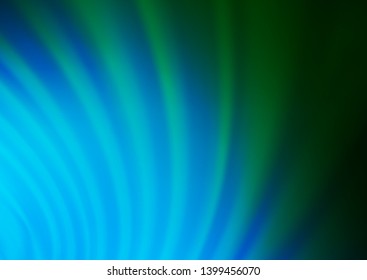 Light Blue, Green vector abstract template. Shining colorful illustration in a Brand new style. The background for your creative designs.