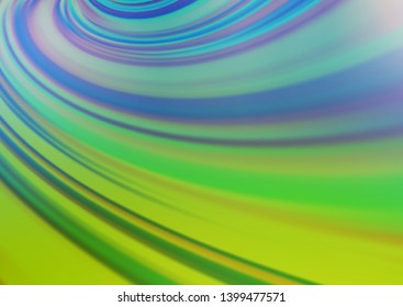Light Blue, Green vector abstract blurred pattern. Glitter abstract illustration with an elegant design. The elegant pattern for brand book.