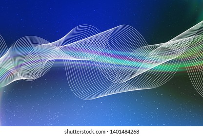 Light Blue, Green vector abstract blurred background. New colored illustration in blur style with gradient. New style design for your brand book.