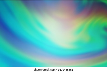Light Blue, Green vector abstract bright pattern. Modern abstract illustration with gradient. New style for your business design.