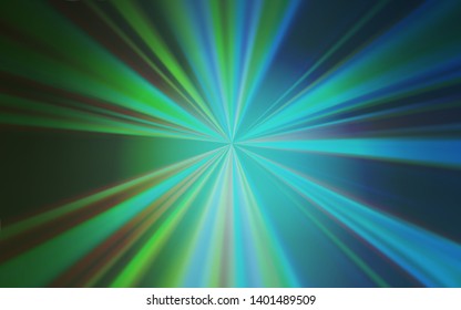 Light Blue, Green vector abstract bright texture. Creative illustration in halftone style with gradient. Elegant background for a brand book.