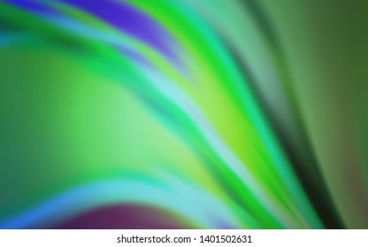 Light Blue, Green vector abstract bright texture. Colorful illustration in abstract style with gradient. Completely new design for your business.