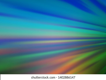 Light Blue, Green vector abstract template. Modern geometrical abstract illustration with gradient. The template can be used for your brand book.