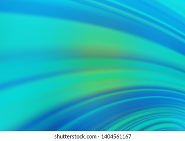 Light Blue, Green vector abstract blurred pattern. Creative illustration in halftone style with gradient. A completely new design for your business.