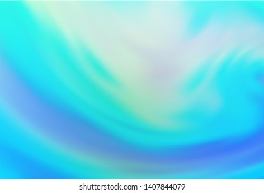 Light Blue, Green vector abstract bright template. Abstract colorful illustration with gradient. Background for designs.