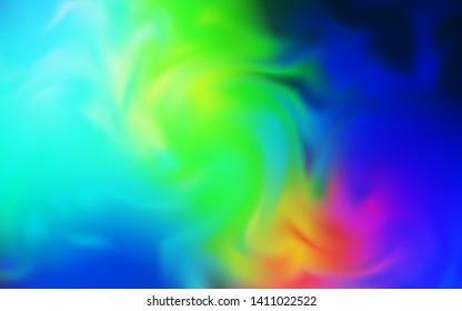 Light Blue, Green vector abstract bright template. Creative illustration in halftone style with gradient. Smart design for your work.