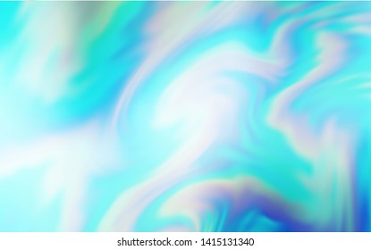 Light Blue, Green vector abstract blurred background. An elegant bright illustration with gradient. The best blurred design for your business.