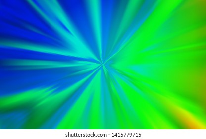 Light Blue, Green vector abstract bright template. A completely new colored illustration in blur style. Blurred design for your web site.