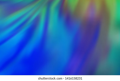 Light Blue, Green vector abstract layout. Abstract colorful illustration with gradient. Background for a cell phone.