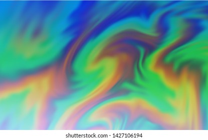 Light Blue, Green vector abstract bright texture. Colorful illustration in abstract style with gradient. Background for a cell phone.