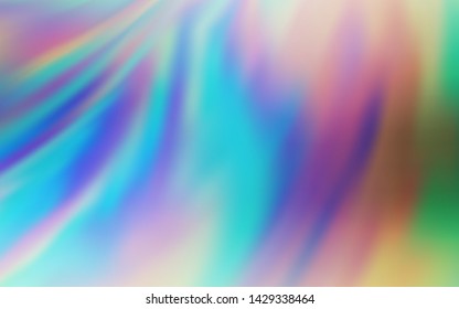 Light Blue, Green vector abstract blurred layout. Shining colored illustration in smart style. Background for designs.