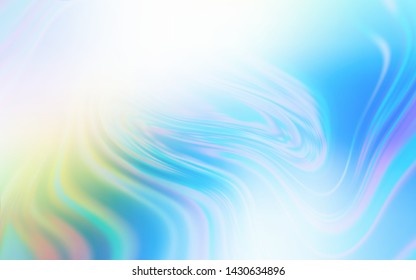 Light Blue, Green vector abstract bright pattern. A completely new colored illustration in blur style. Completely new design for your business.