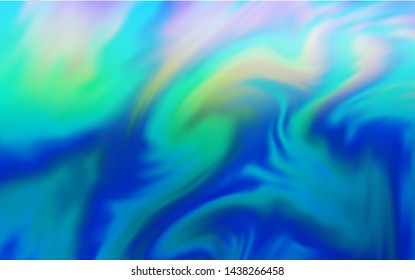Light Blue, Green vector abstract bright pattern. Creative illustration in halftone style with gradient. New style for your business design.