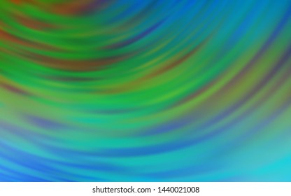 Light Blue, Green vector abstract bright texture. Modern abstract illustration with gradient. Completely new design for your business.