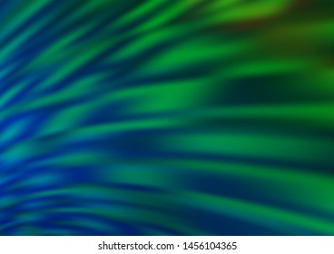 Light Blue, Green vector abstract blurred background. Modern geometrical abstract illustration with gradient. A new texture for your design.