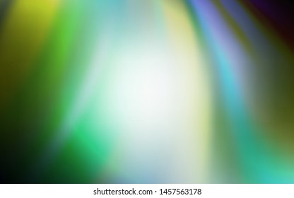 Light Blue, Green vector abstract bright template. Shining colored illustration in smart style. New way of your design.