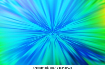 Light Blue, Green vector abstract bright texture. Colorful abstract illustration with gradient. New style design for your brand book.