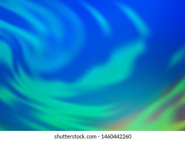 Light Blue, Green vector abstract background. Colorful illustration in abstract style with gradient. A completely new template for your design.