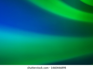 Light Blue, Green vector abstract bright background. Creative illustration in halftone style with gradient. The background for your creative designs.