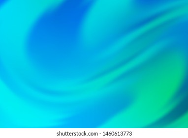 Light Blue, Green vector abstract blurred background. An elegant bright illustration with gradient. New way of your design.