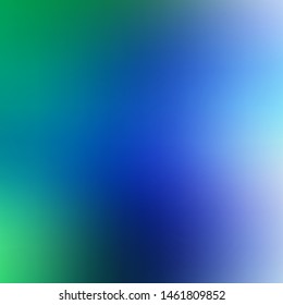 Light Blue, Green vector abstract bright pattern. Shining colorful illustration in blur style. New design for your web apps.