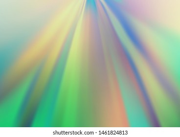 Light Blue, Green vector abstract bright template. A vague abstract illustration with gradient. A new texture for your design.