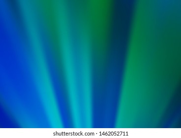 Light Blue, Green vector abstract bright template. A vague abstract illustration with gradient. A completely new template for your design.
