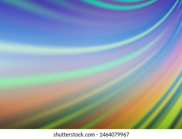 Light Blue, Green vector abstract blurred background. A vague abstract illustration with gradient. The background for your creative designs.