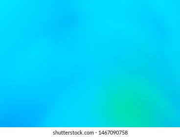 Light Blue, Green vector abstract blurred background. Shining colorful illustration in a Brand new style. A completely new design for your business.