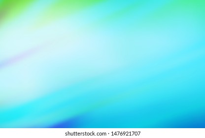 Light Blue, Green vector abstract bright pattern. Abstract colorful illustration with gradient. New style for your business design.