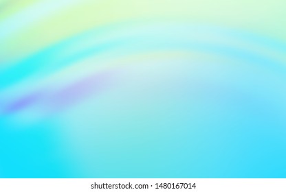 Light Blue, Green vector abstract bright template. Shining colored illustration in smart style. Background for a cell phone.