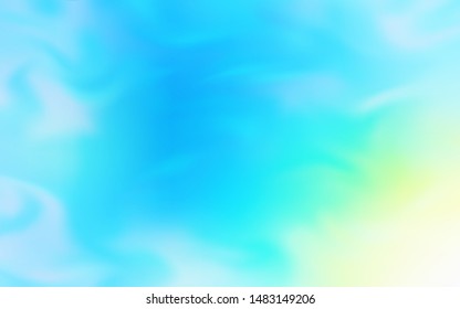 Light Blue, Green vector abstract bright texture. An elegant bright illustration with gradient. Background for designs.