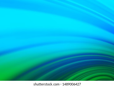 Light Blue, Green vector abstract bokeh pattern. Glitter abstract illustration with an elegant design. A new texture for your design.