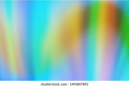 Light Blue, Green vector abstract blurred background. Colorful abstract illustration with gradient. Background for designs.