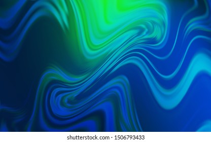 Light Blue, Green vector abstract bright texture. New colored illustration in blur style with gradient. Blurred design for your web site.