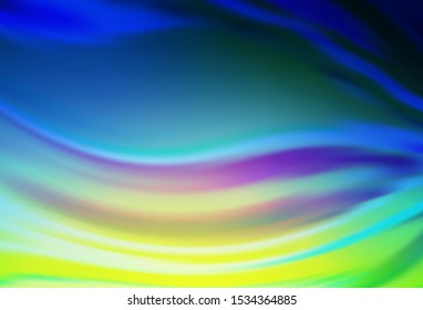 Light Blue, Green vector abstract blurred background. Colorful illustration in abstract style with gradient. Background for designs.