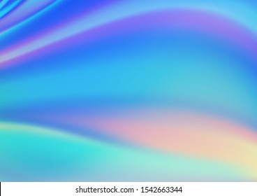 Light Blue, Green vector abstract bokeh pattern. An elegant bright illustration with gradient. The template for backgrounds of cell phones.