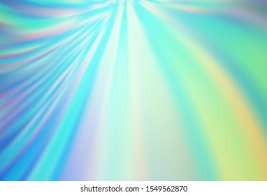 Light Blue, Green vector abstract bright template. Abstract colorful illustration with gradient. Completely new design for your business.