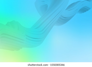 Light Blue, Green vector abstract bright pattern. An elegant bright illustration with gradient. Background for a cell phone.