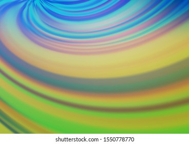Light Blue, Green vector abstract blurred pattern. Colorful illustration in abstract style with gradient. Brand new style for your business design.