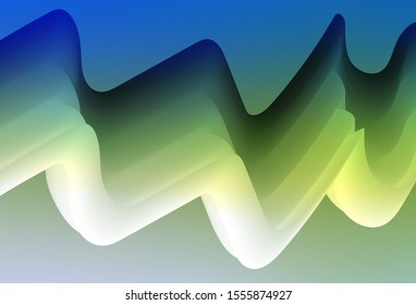 Light Blue, Green vector abstract blurred background. Modern abstract illustration with gradient. Background for a cell phone.