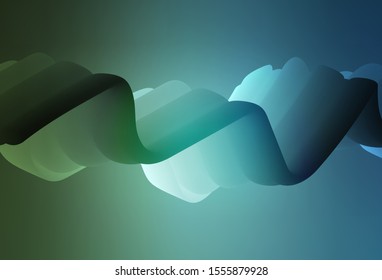Light Blue, Green vector abstract layout. Colorful abstract illustration with gradient. Smart design for your work.